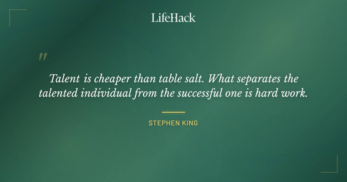 Quote by Stephen King