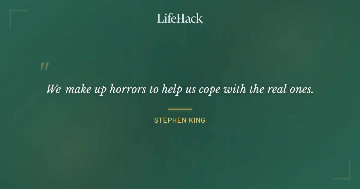 Quote by Stephen King