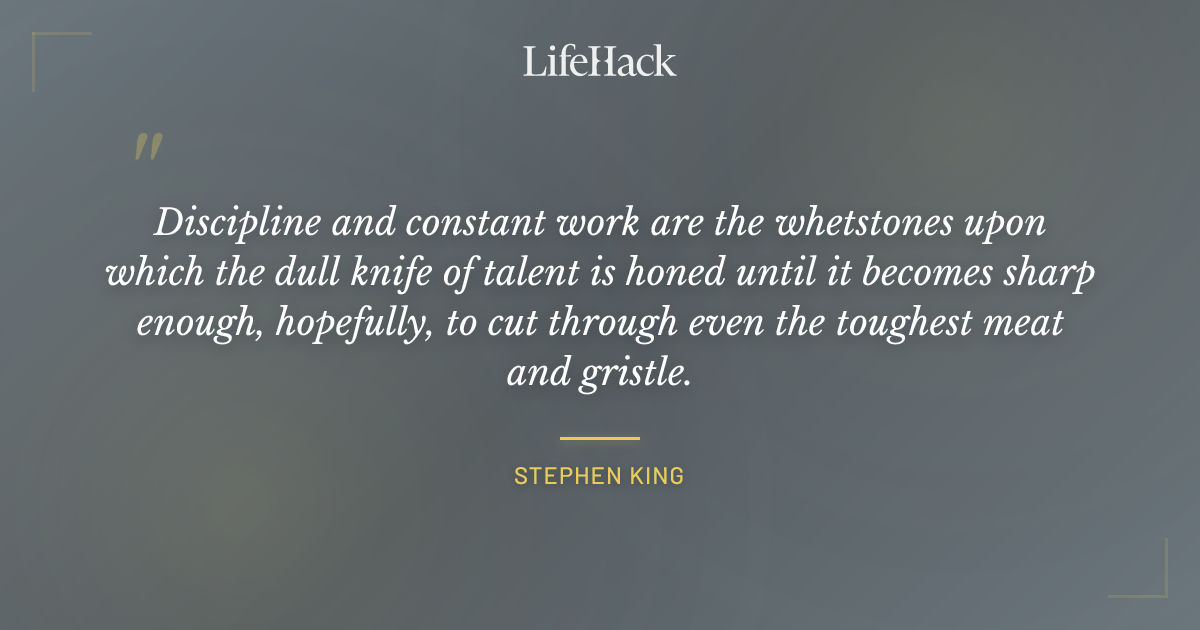 Quote by Stephen King