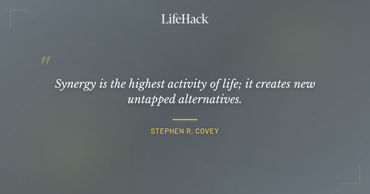 Quote by Stephen R. Covey
