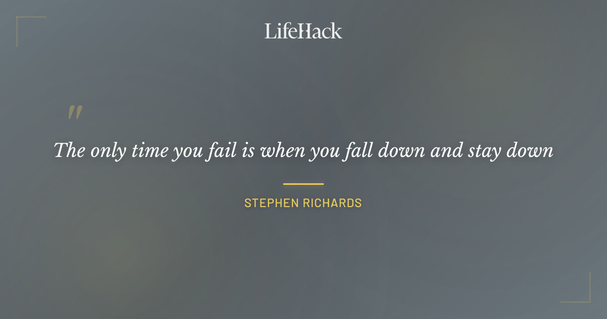 Quote by Stephen Richards