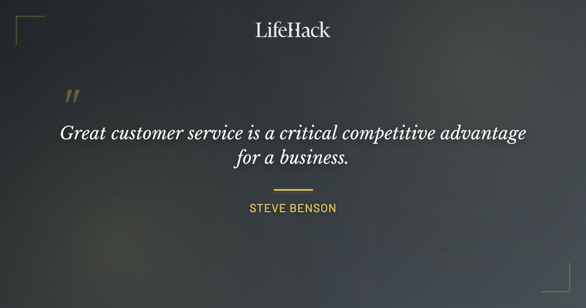 Quote by Steve Benson