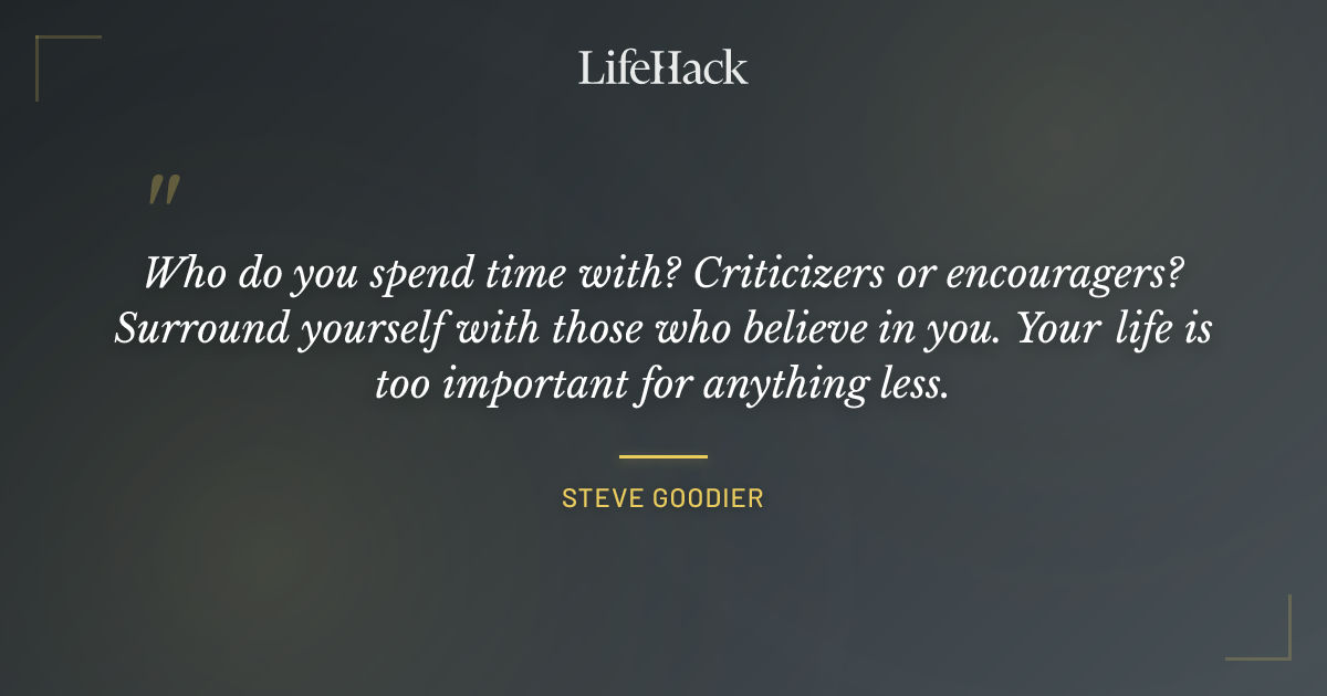Quote by Steve Goodier