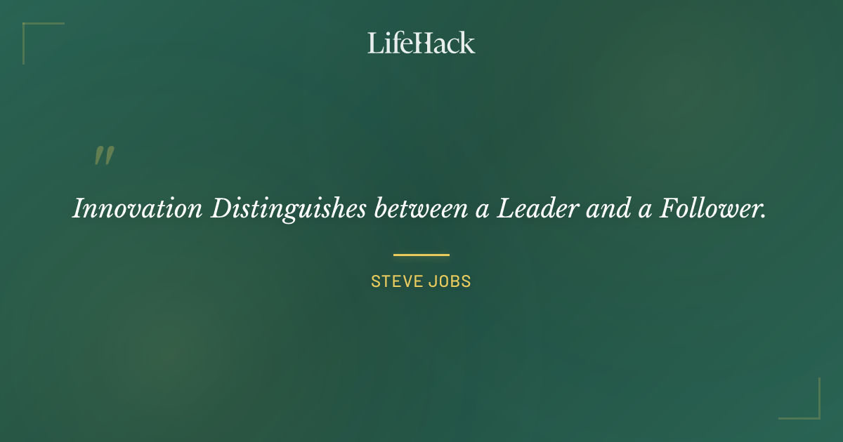 Quote by Steve Jobs