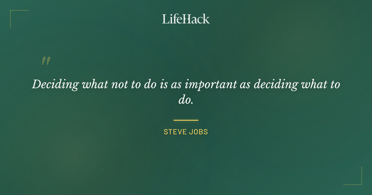 Quote by Steve Jobs