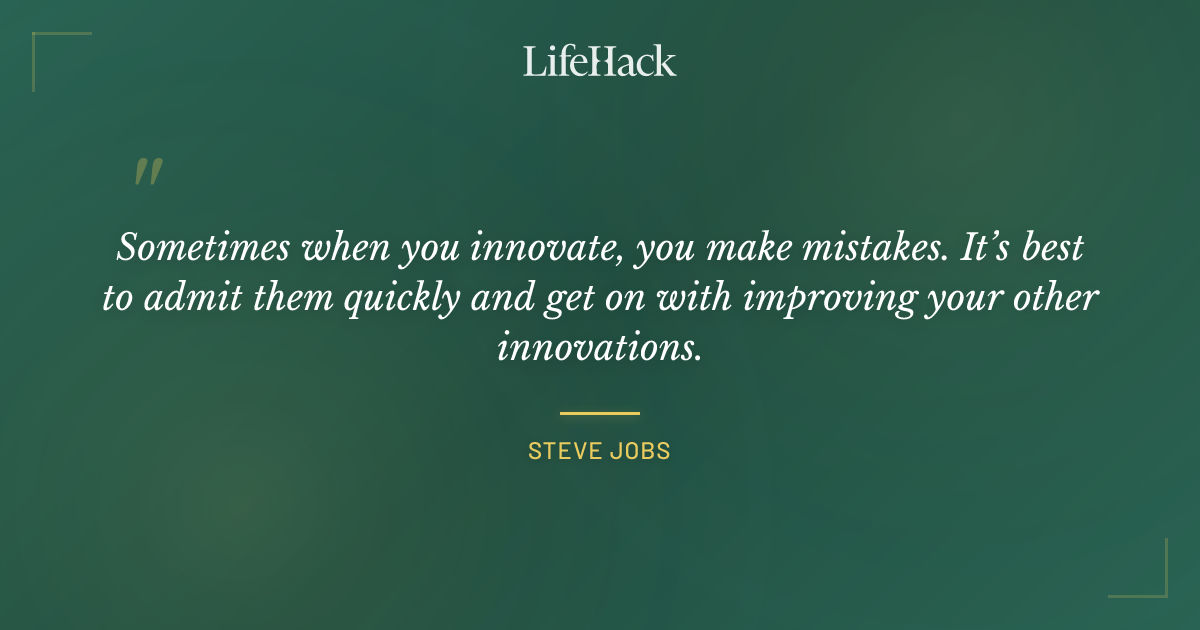 Quote by Steve Jobs