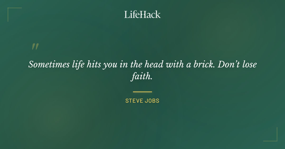 Quote by Steve Jobs