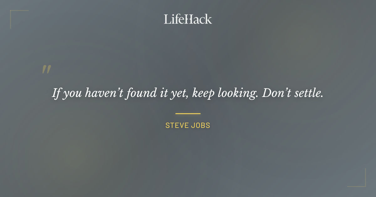 Quote by Steve Jobs