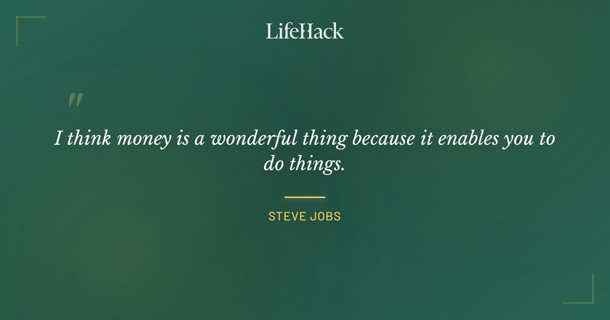 Quote by Steve Jobs