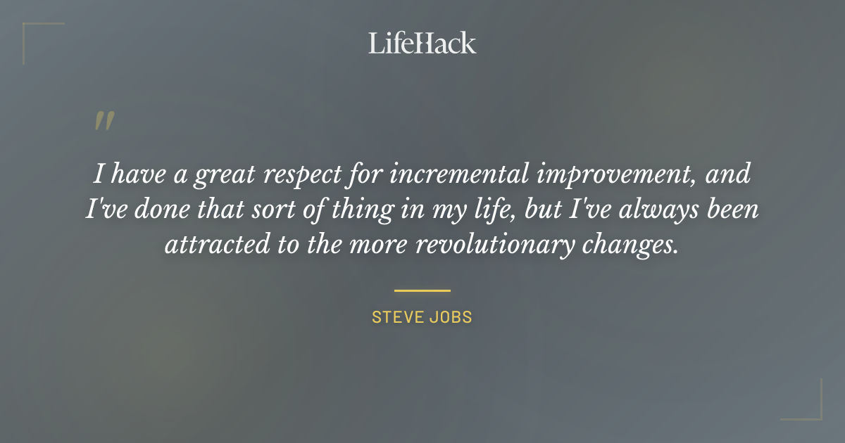 Quote by Steve Jobs