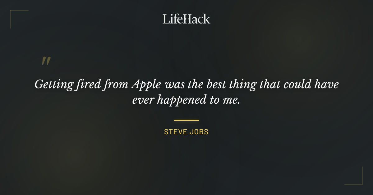 Quote by Steve Jobs