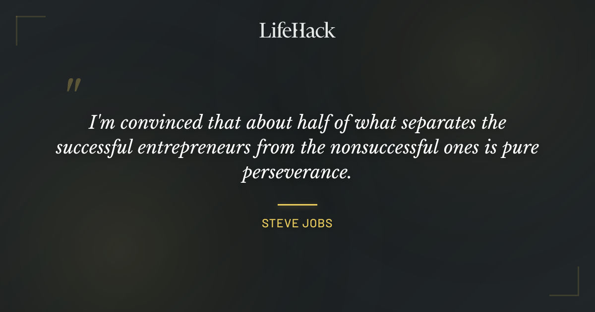 Quote by Steve Jobs