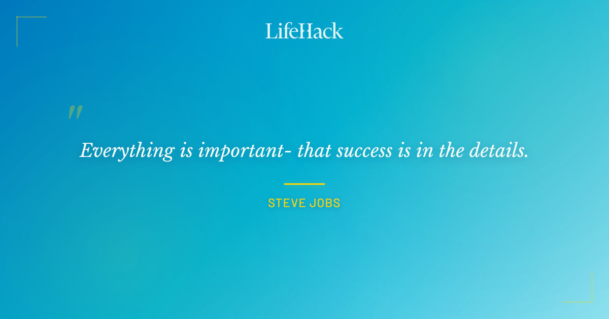 Quote by Steve Jobs