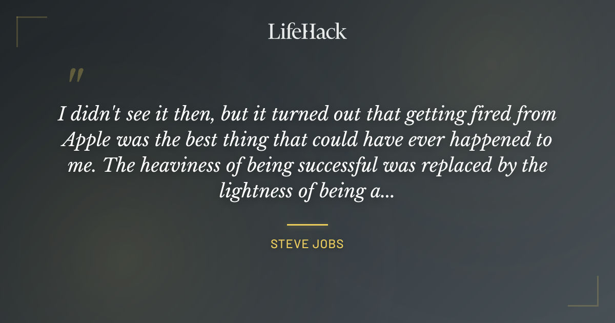 Quote by Steve Jobs