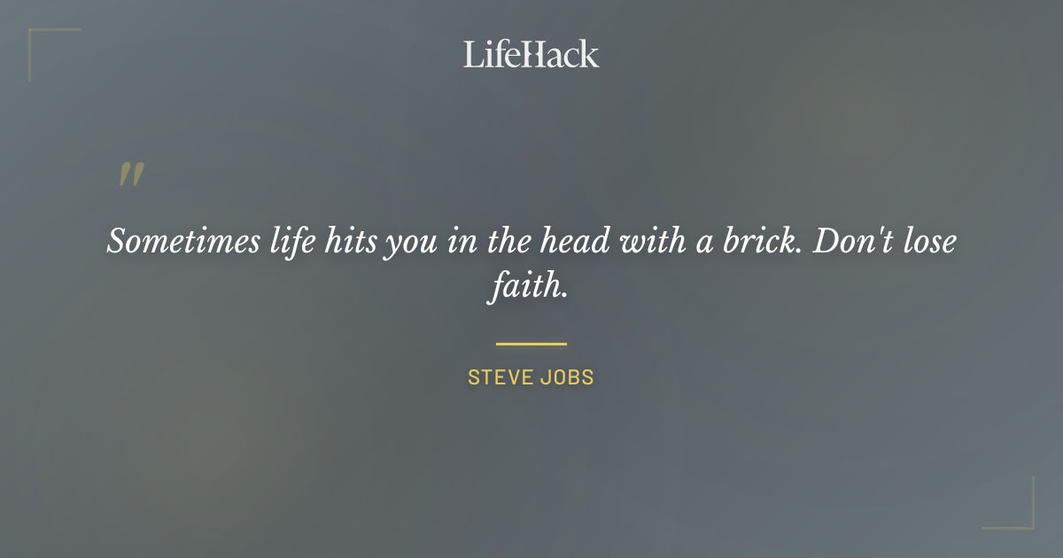 Quote by Steve Jobs