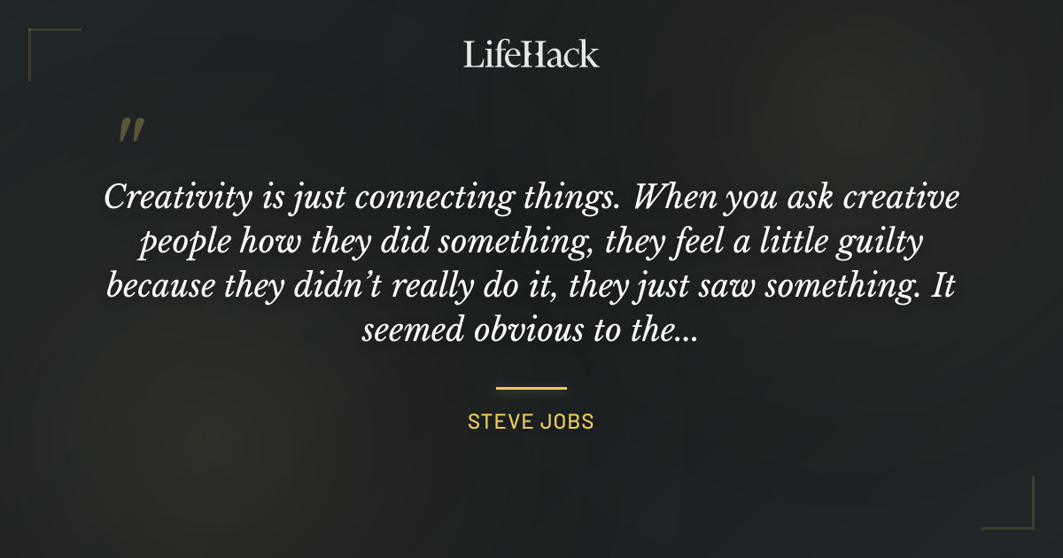 Quote by Steve Jobs
