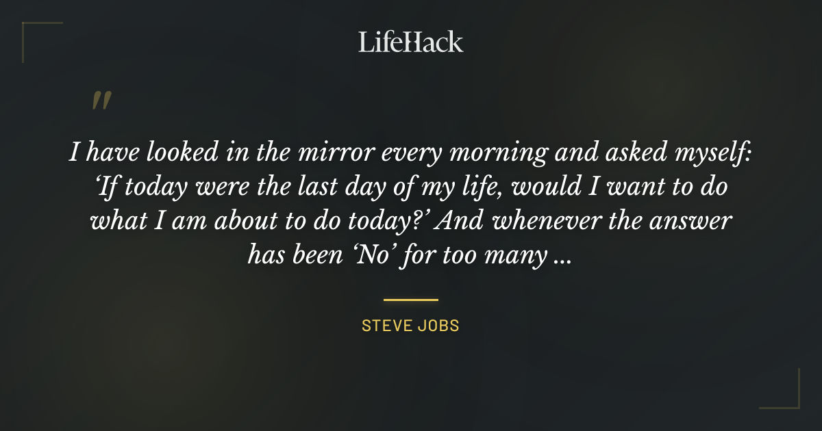 Quote by Steve Jobs