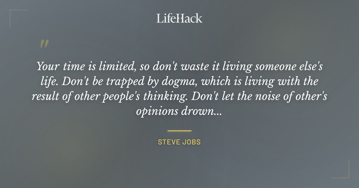 Quote by Steve Jobs