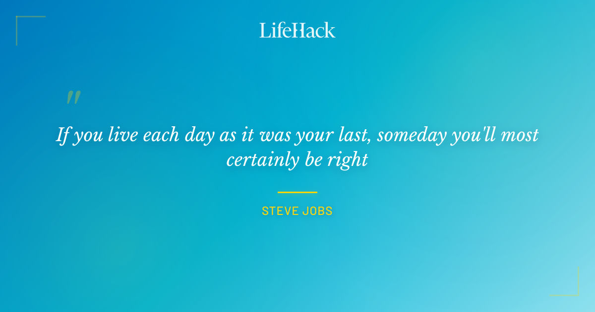 Quote by Steve Jobs