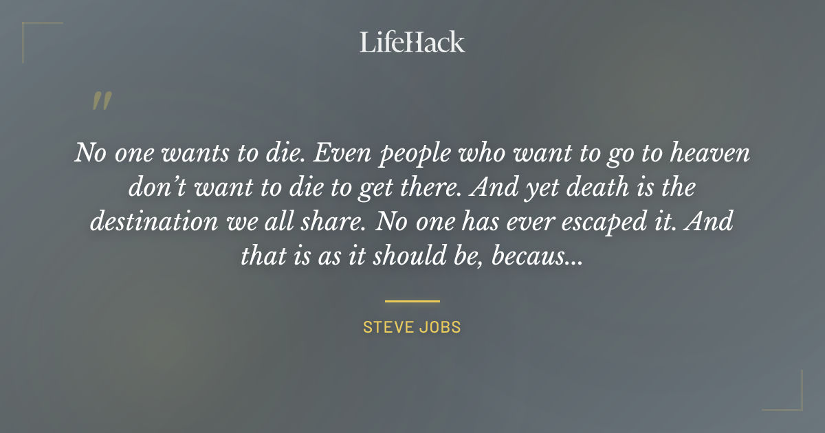Quote by Steve Jobs
