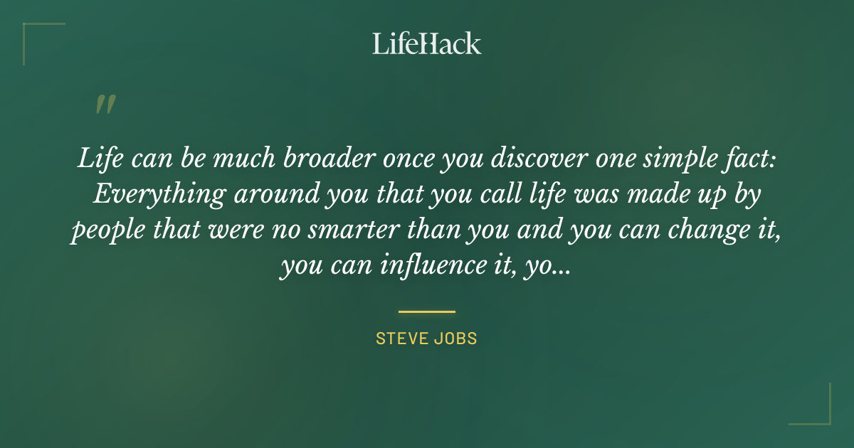 Quote by Steve Jobs