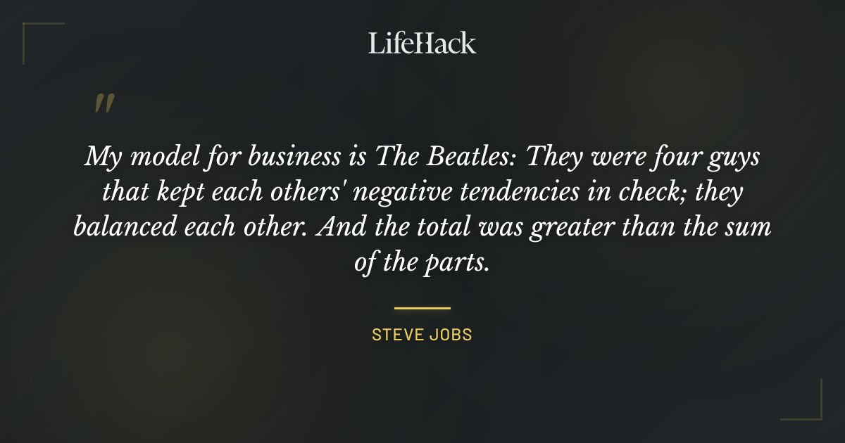 Quote by Steve Jobs