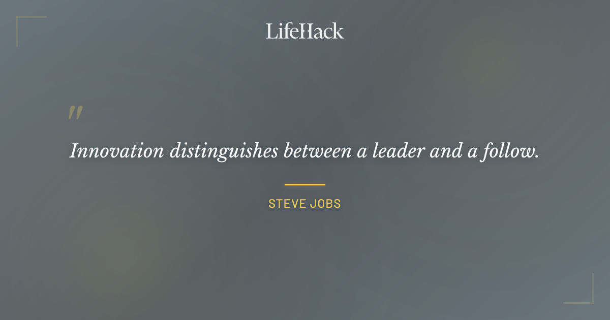 Quote by Steve Jobs