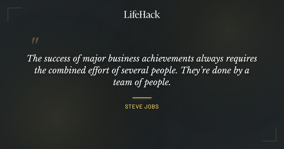 Quote by Steve Jobs