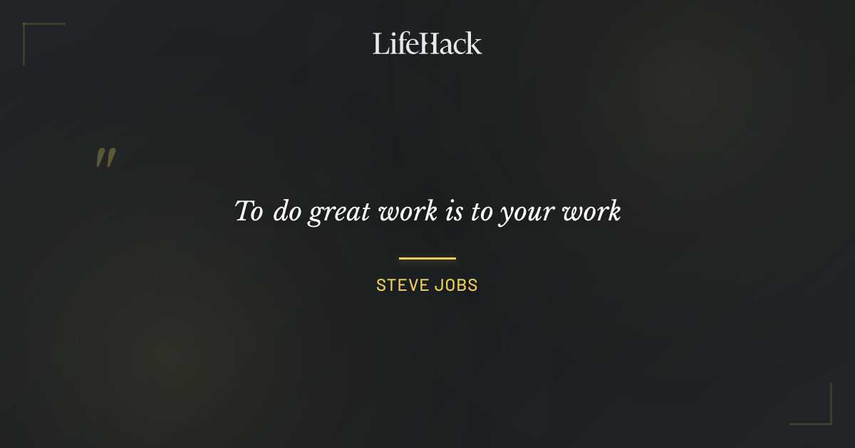 Quote by Steve Jobs