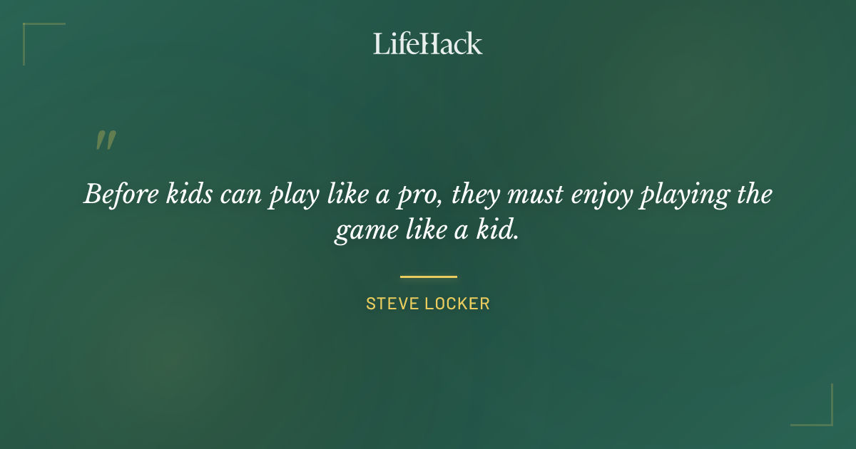 Quote by Steve Locker
