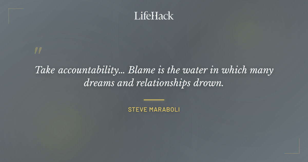 Quote by Steve Maraboli