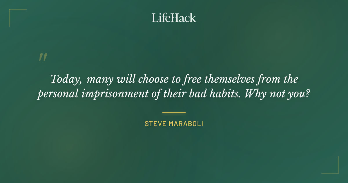 Quote by Steve Maraboli