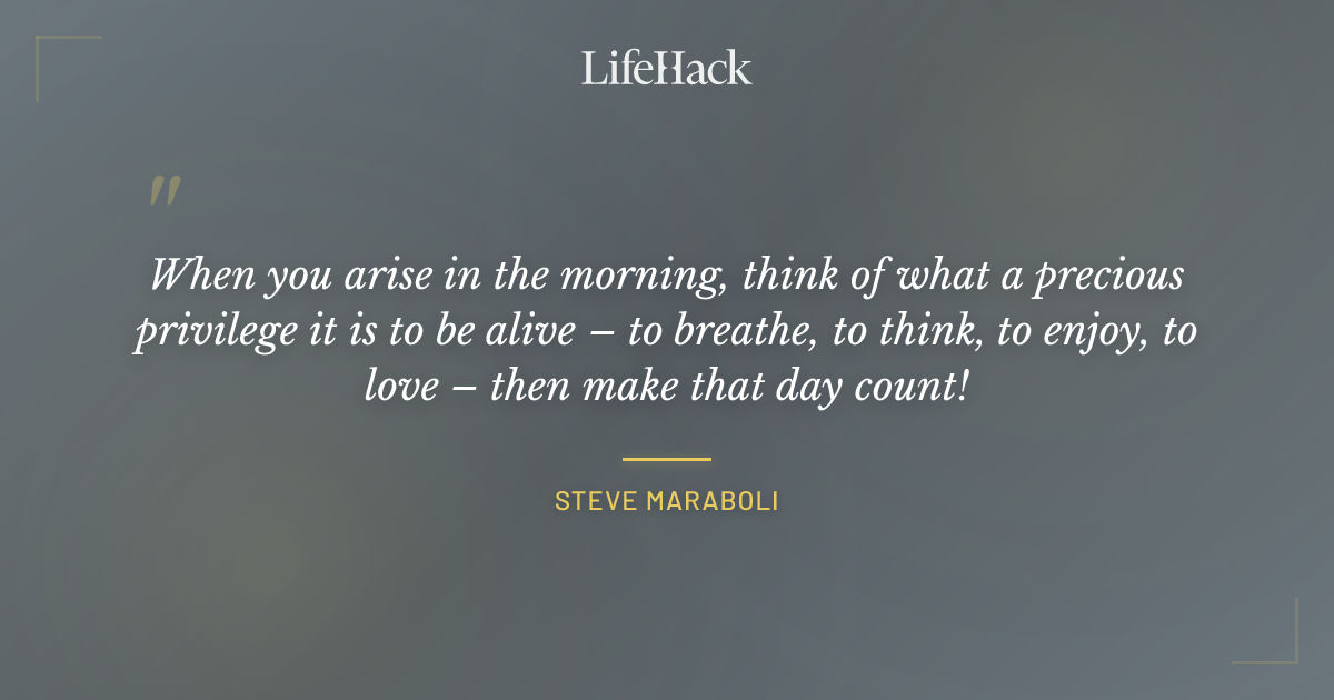 Quote by Steve Maraboli