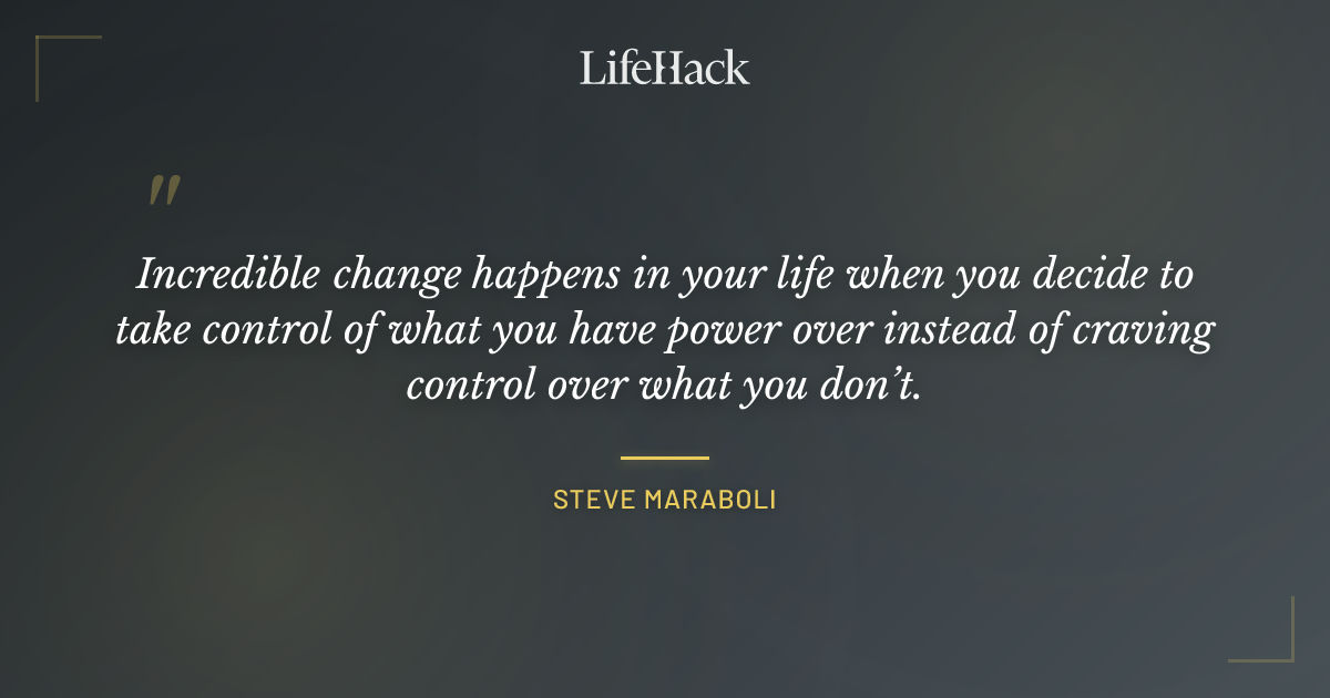 Quote by Steve Maraboli