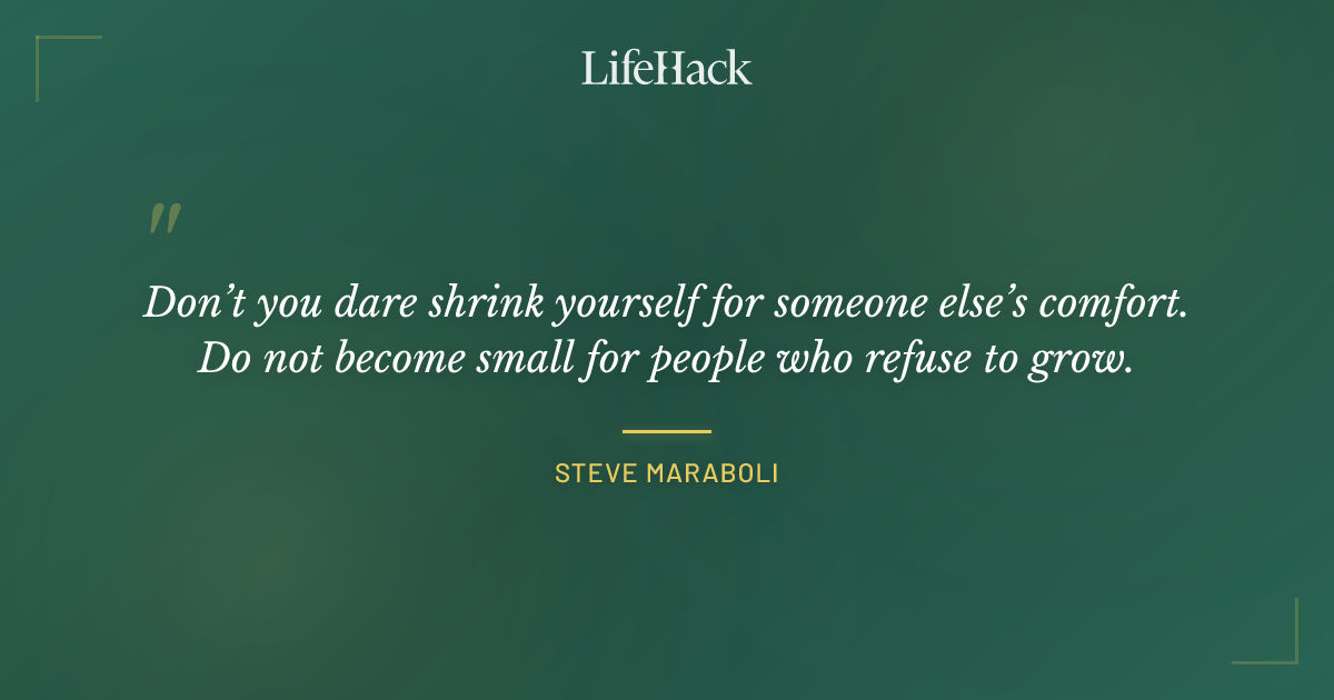 Quote by Steve Maraboli