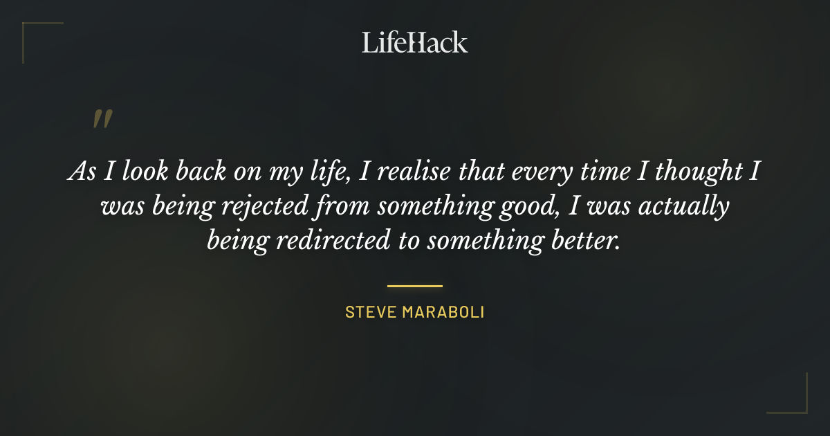 Quote by Steve Maraboli