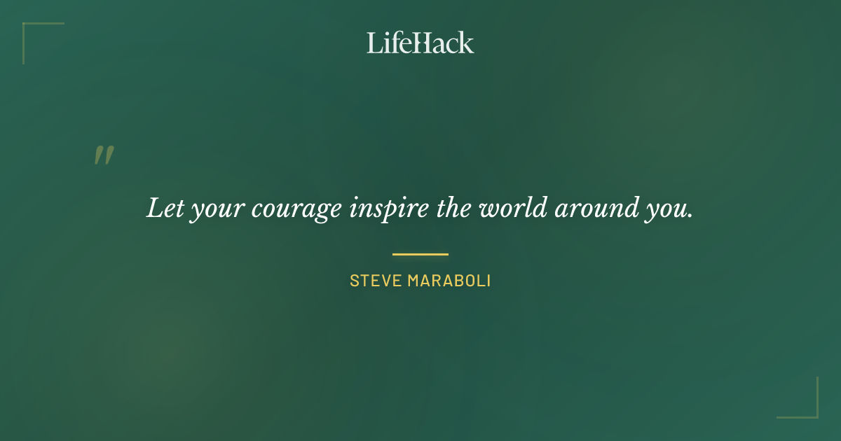 Quote by Steve Maraboli