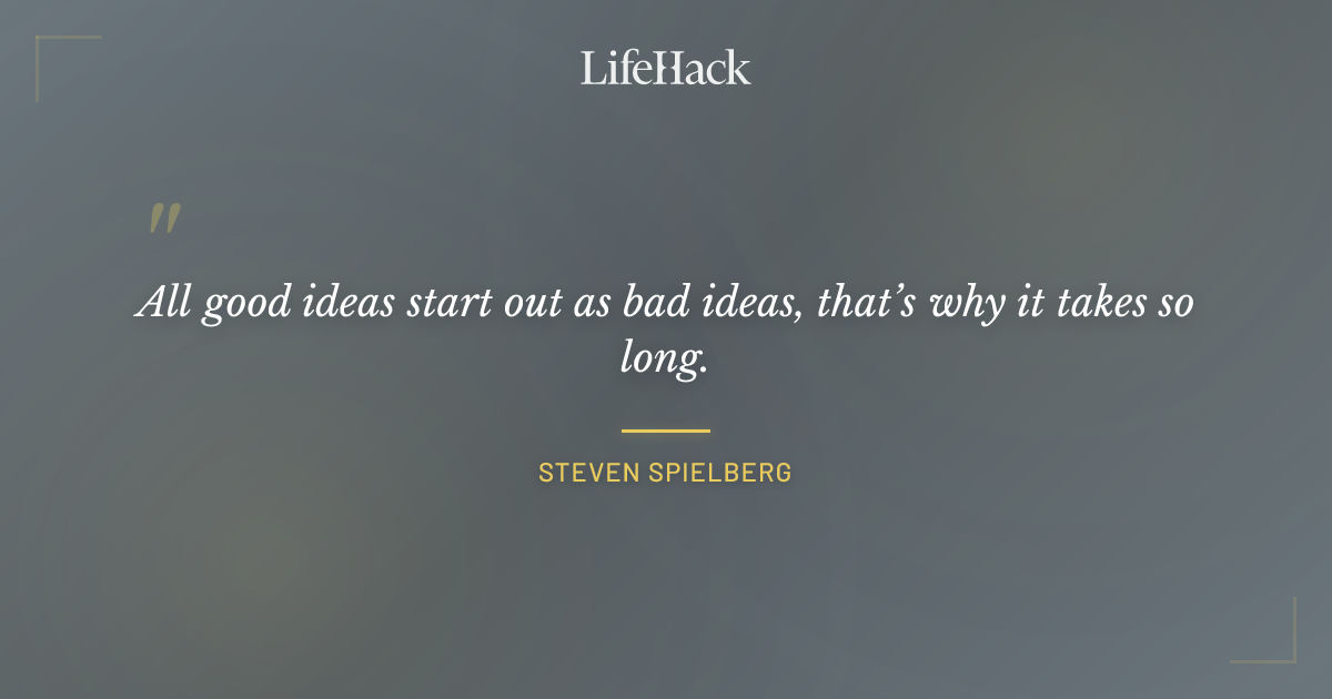 Quote by Steven Spielberg