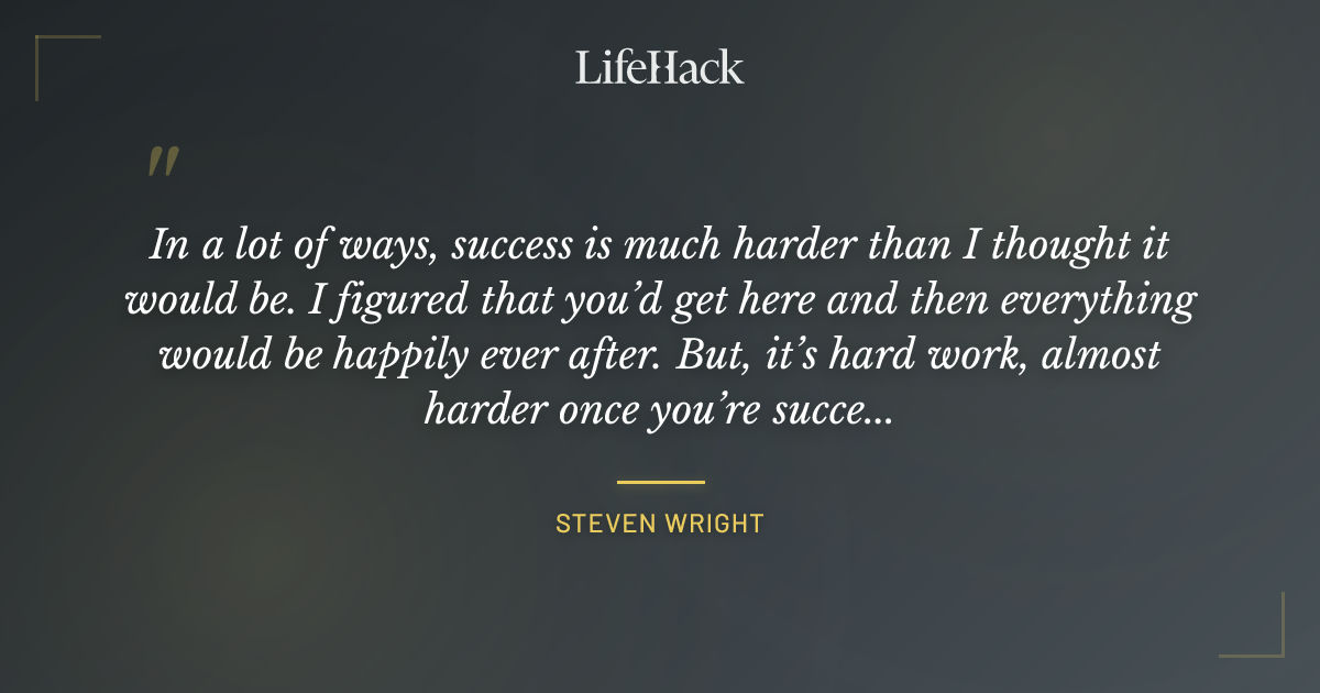 Quote by Steven Wright