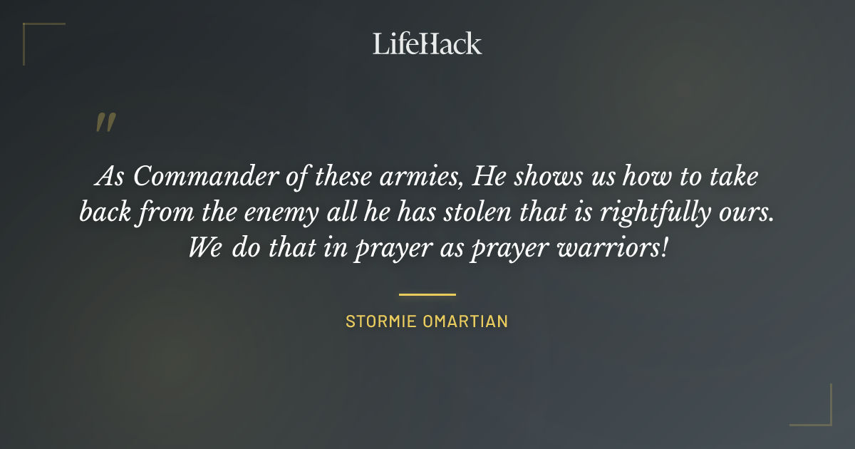 Quote by Stormie Omartian