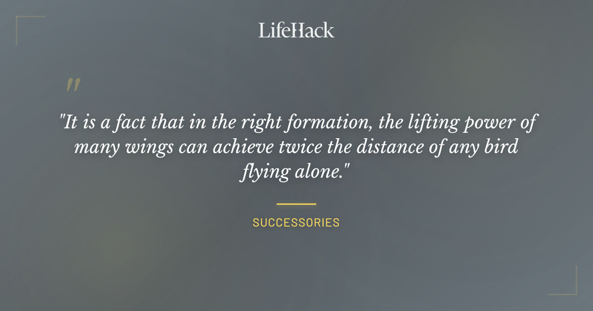 Quote by Successories