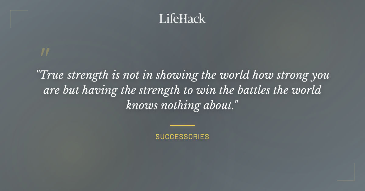 Quote by Successories