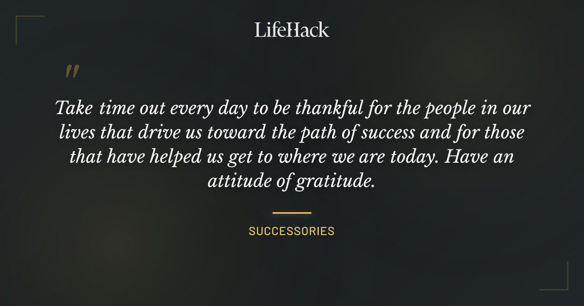 Quote by Successories