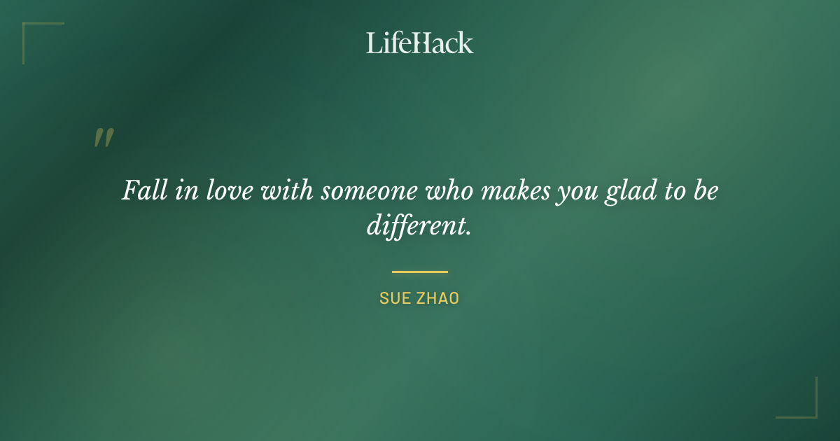 Quote by Sue Zhao