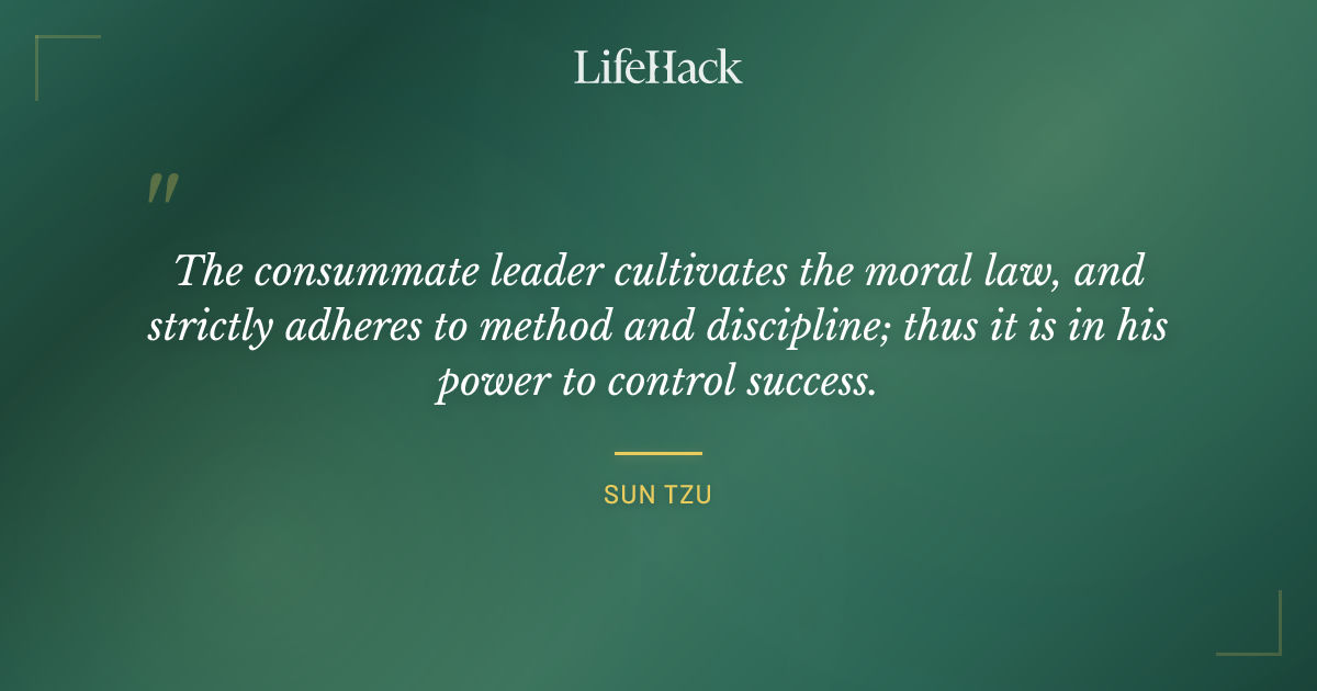 Quote by Sun Tzu