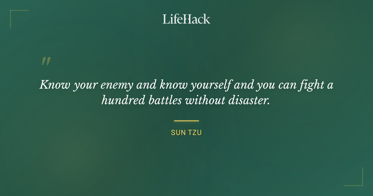 Quote by Sun Tzu