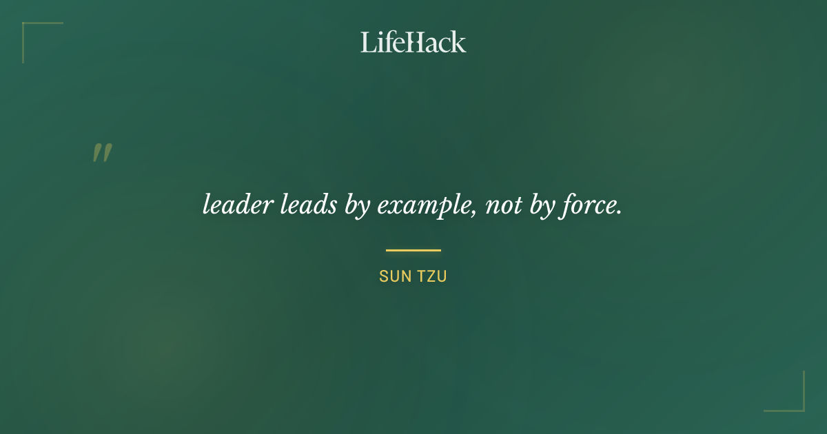 Quote by Sun Tzu