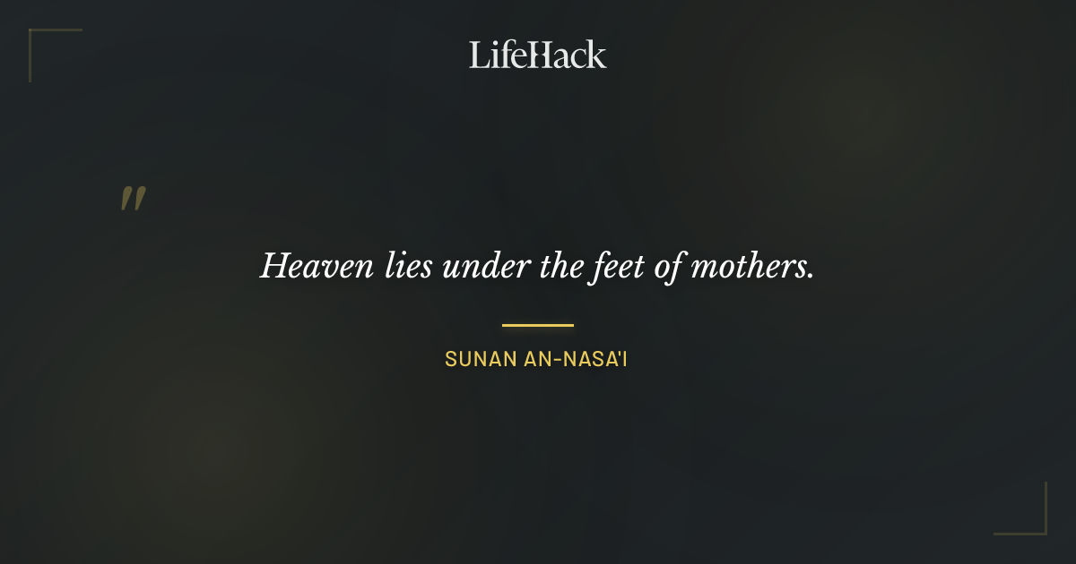 Quote by Sunan An-Nasa'i