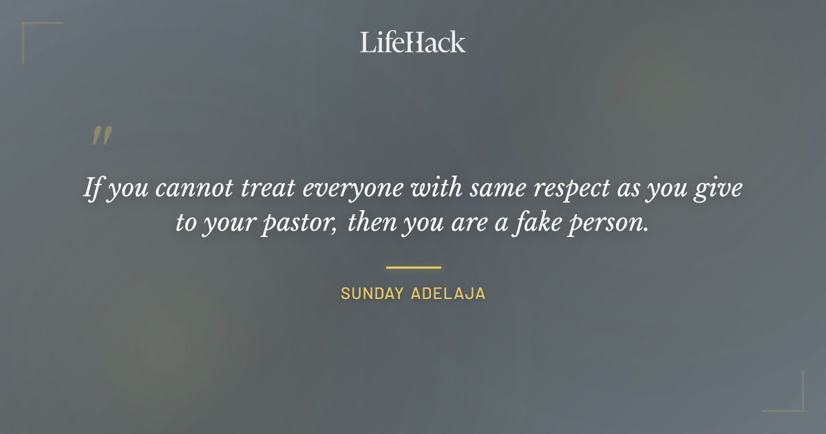 Quote by Sunday Adelaja