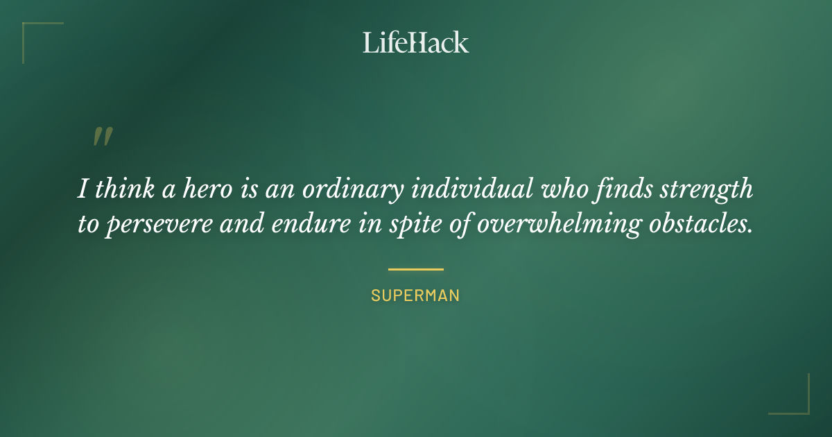 Quote by Superman
